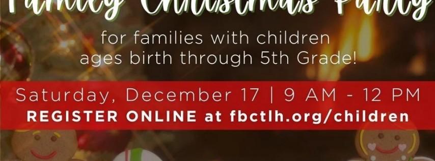 Family Christmas Party at First Baptist Church of Tallahassee