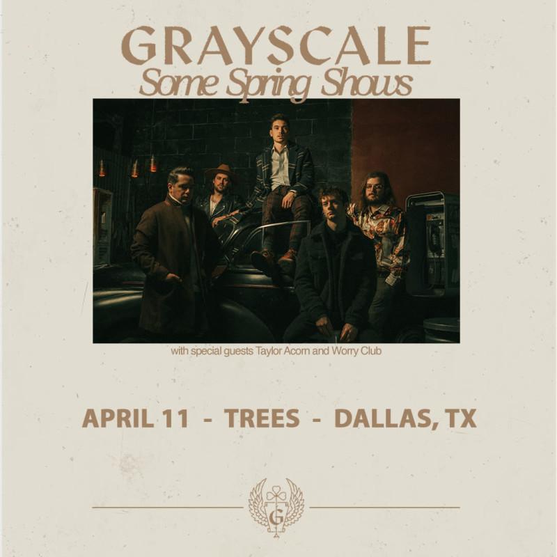 Grayscale, Taylor Acorn, Worry Club