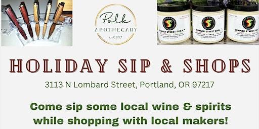 Holiday Sip & Shops