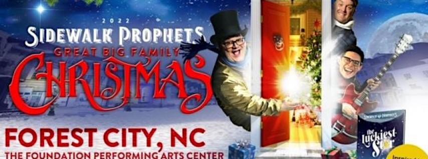 Sidewalk Prophets - Great Big Family Christmas- Spindale, NC