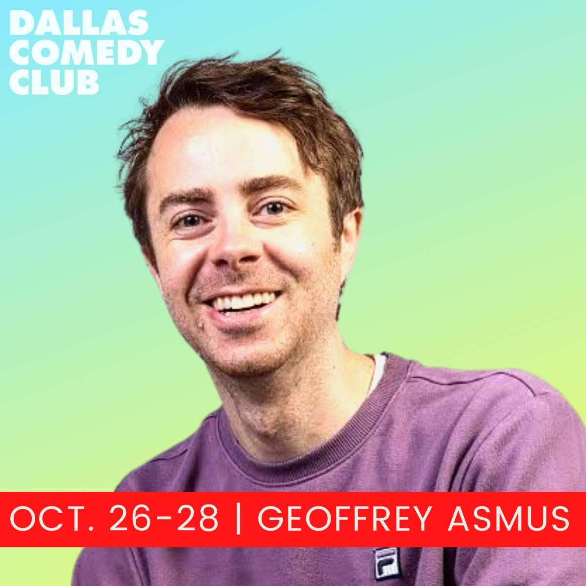 Geoffrey Asmus, Live! 7:30pm