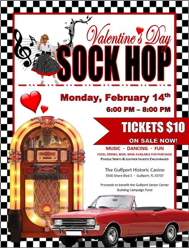 Valentine's Day Sock Hop