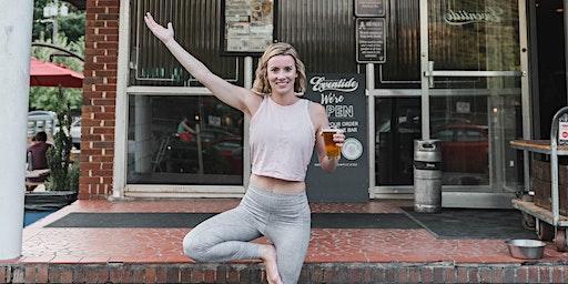 Hops & Flow Beer Yoga at Eventide Brewing