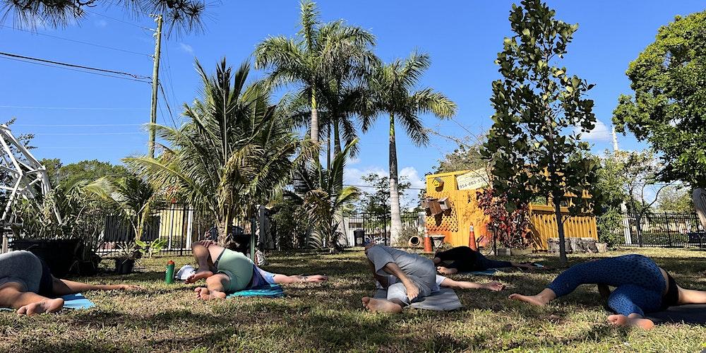 Gentle Yoga in the Garden