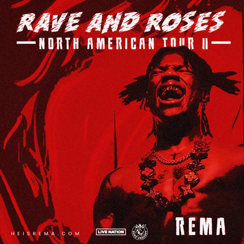 Rema - RAVE & ROSES NORTH AMERICAN TOUR ll