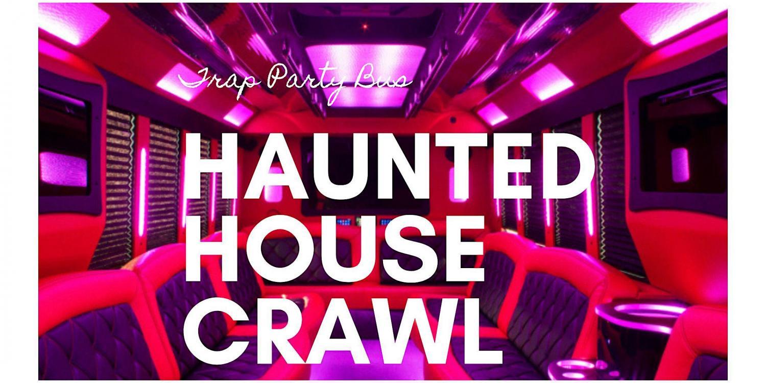 Trap Party Bus Haunted House Crawl 21+ (3 Haunted Houses, Drinks Included)
Fri Oct 21, 5:30 PM - Sat Oct 22, 2:30 AM