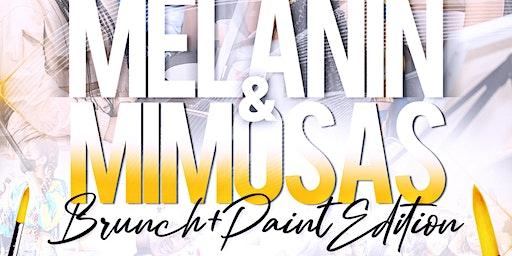 Melanin & Mimosas Brunch & Paint