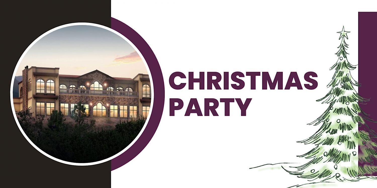 Christmas Party
Sat Dec 10, 6:00 PM - Sat Dec 10, 11:00 PM
in 51 days