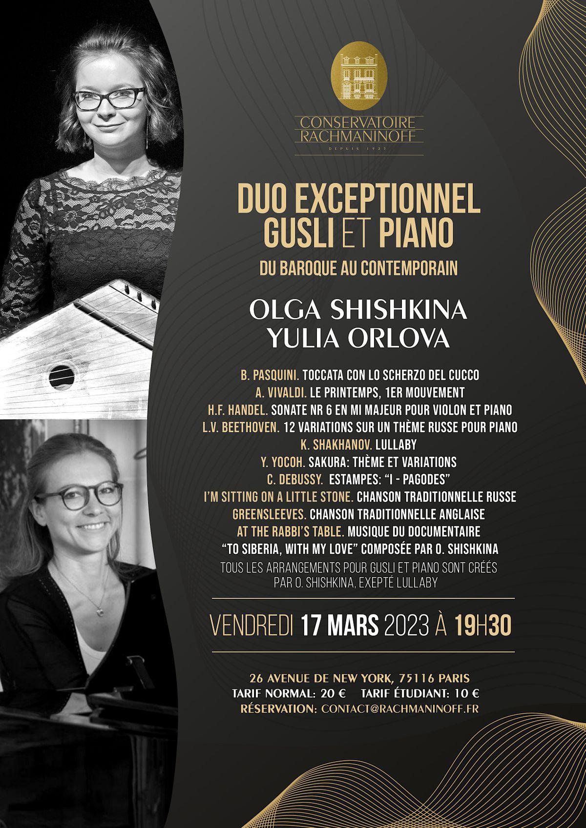 Duo Gusli et piano