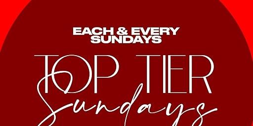 “Top Teir Sundays” at Solletos Nightclub (Ladies no cover w/rsvp)