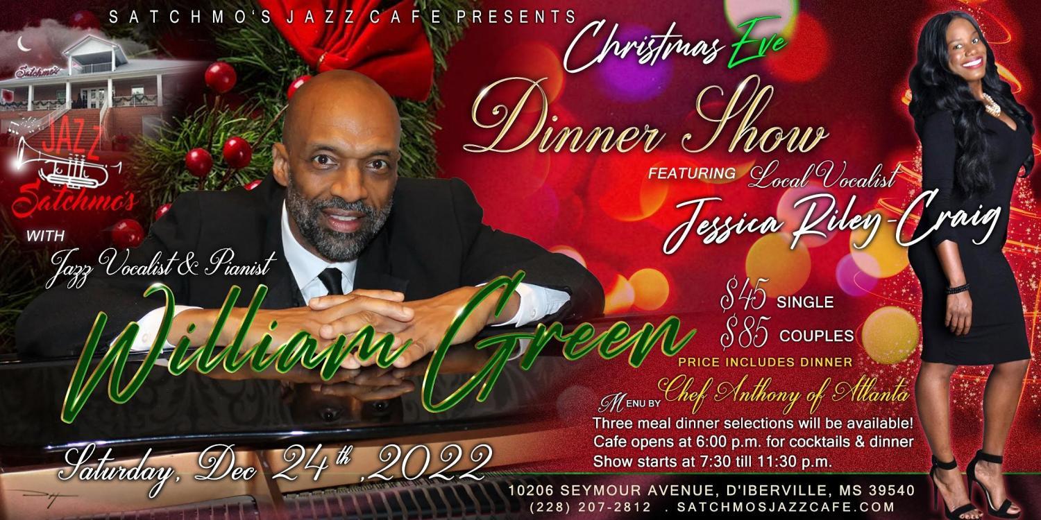 A Gift for you! Satchmo’s Christmas Eve Dinner Show!
Sat Dec 24, 7:30 PM - Sat Dec 24, 11:30 PM
in 65 days