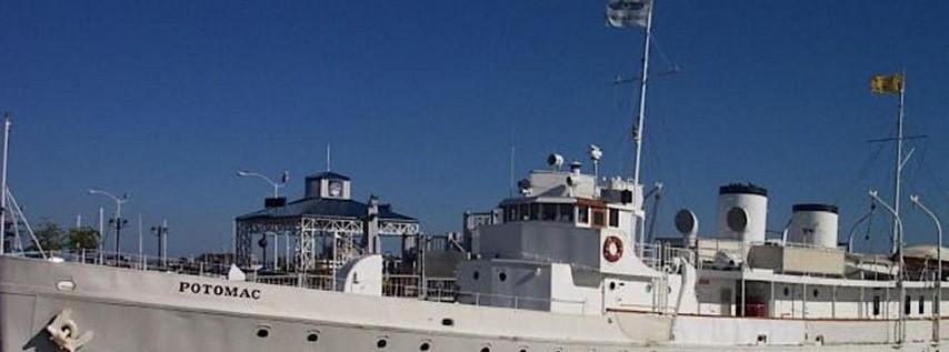 Cruise on San Francisco Bay's historic presidential yacht, USS Potomac.