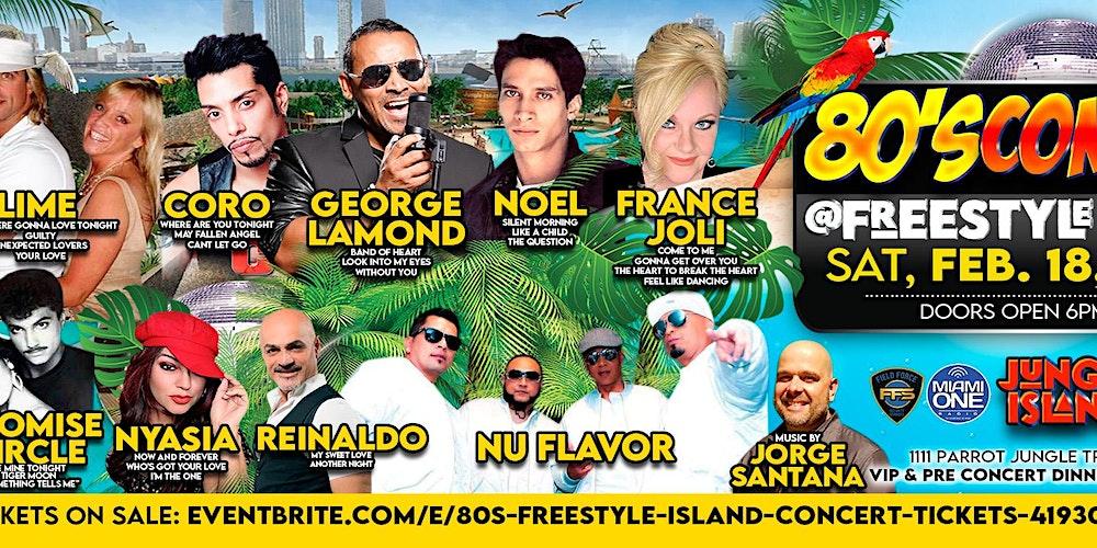 80s Freestyle Island Concert