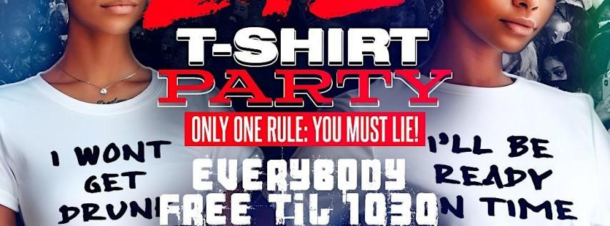 Tri-County White Lie T Shirt Party