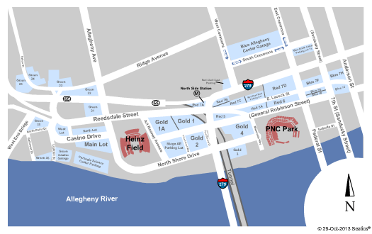 PARKING: Pittsburgh Steelers vs. Cincinnati Bengals