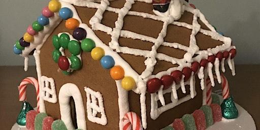 Gingerbread house decorating party