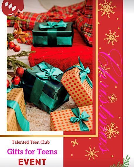 Gifts For Teens
Sat Dec 17, 11:30 AM - Sat Dec 17, 3:30 PM
in 43 days