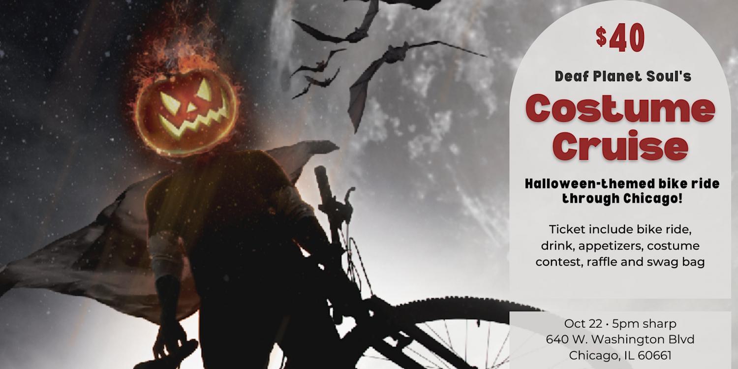 Costume Cruise: Halloween Bike Ride
Sat Oct 22, 5:00 PM - Sat Oct 22, 8:00 PM
in 3 days