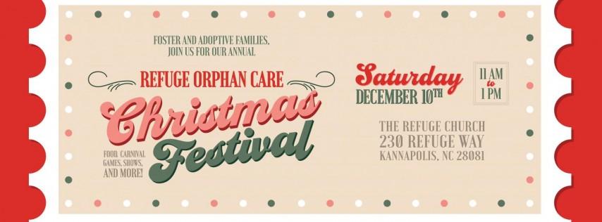 Refuge Orphan Care Christmas Festival Attendee