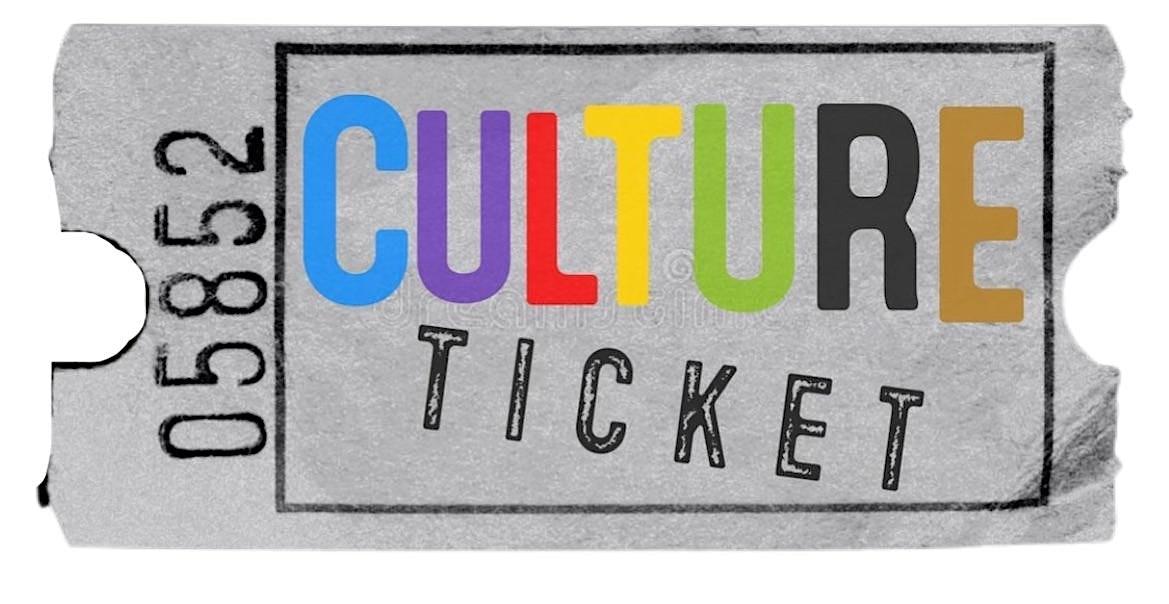 The Culture Ticket Talk show
Tue Dec 27, 7:00 PM - Tue Dec 27, 9:00 PM
in 53 days