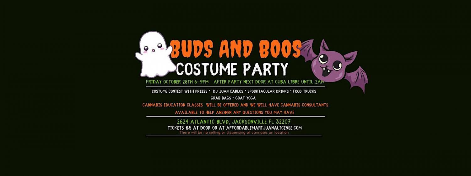 Buds N Boos in Jacksonville, FL Halloween Event!
Fri Oct 28, 6:00 PM - Fri Oct 28, 9:00 PM
in 8 days