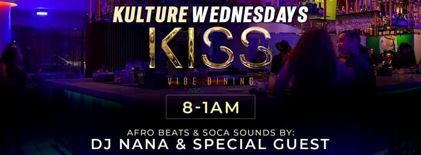 Kulture Wednesdays at Kiss Lounge