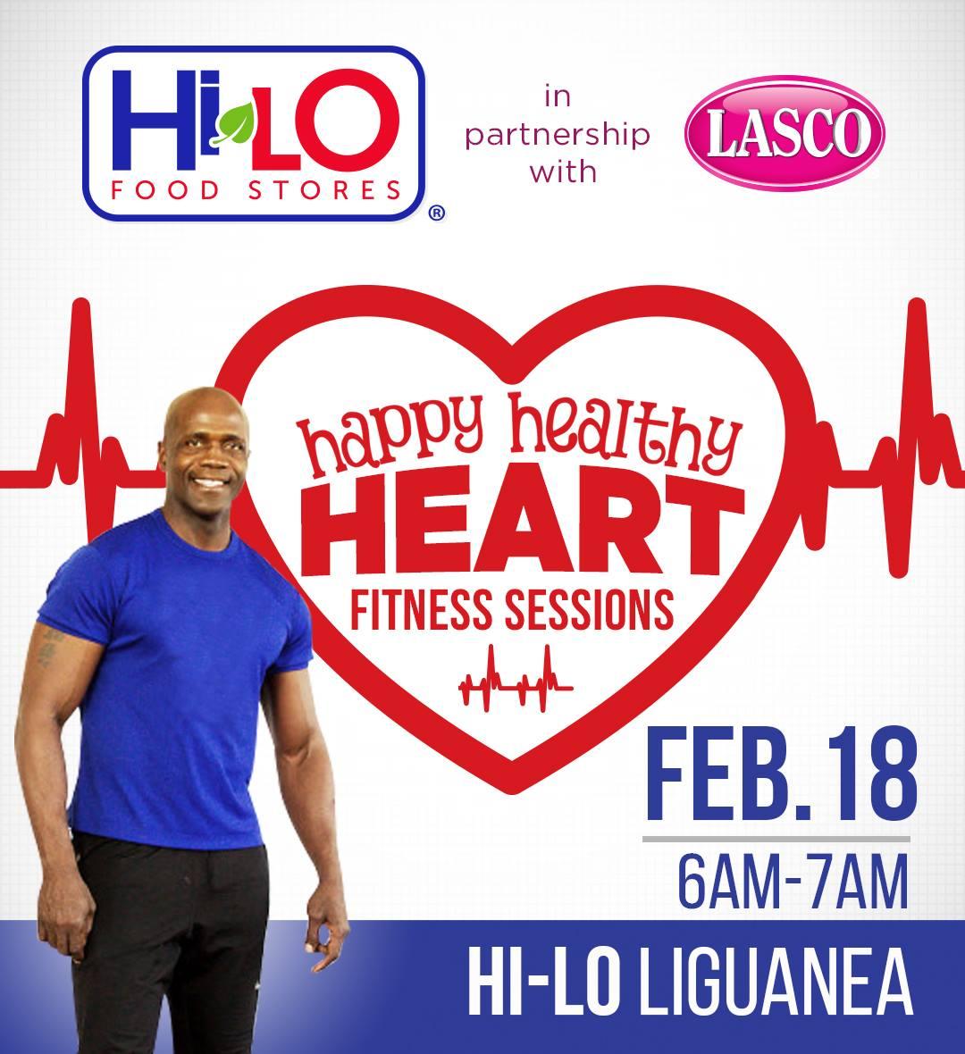 Hi-Lo #HappyHealthyHeart Fitness Session Week 3