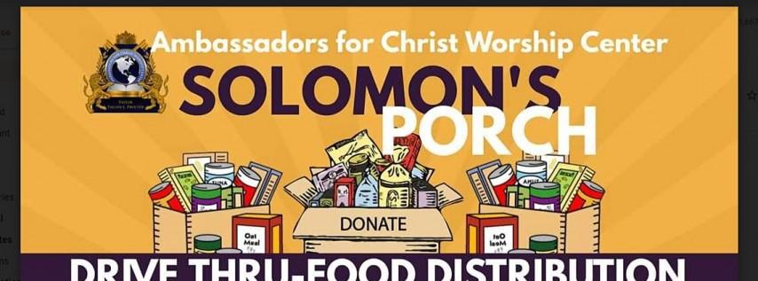 Solomon's Porch Food Pantry - Saturday Distribution