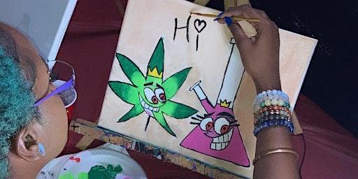 PAINTING WITH A KUSH “Karaoke Night”