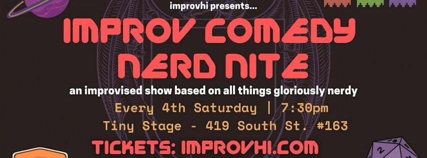 Improv Comedy Nerd Nite