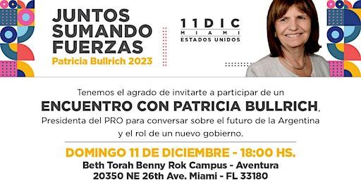 Encuentro con Patricia Bullrich