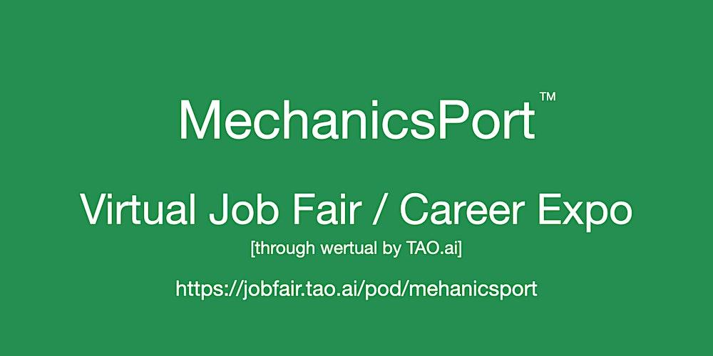 #Mechanics Port Virtual Job Fair / Career Expo Event #Portland