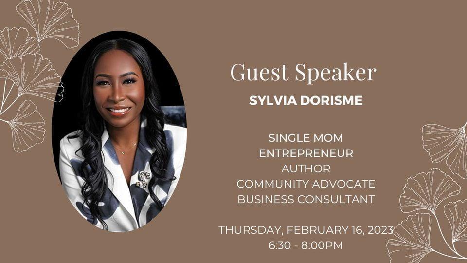 Guest Speaker Sylvia Dorisme