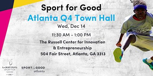 Sport for Good Atlanta Q4 Townhall