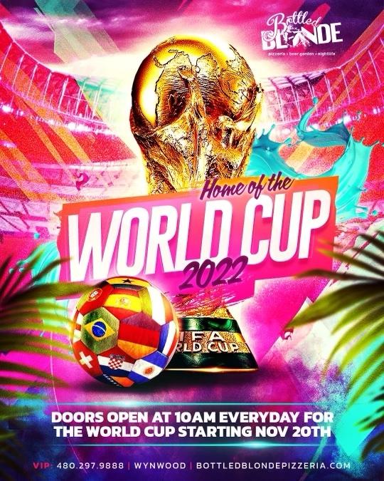 Watch The World Cup at Wynwood's Favorite Sports Bar, Bottled Blonde