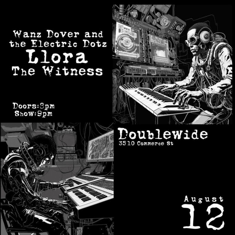 Wanz Dover & The Electric Dotz / Llora / The Witness