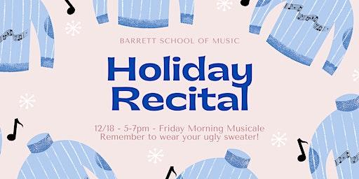 Holly Jolly Holiday Recital