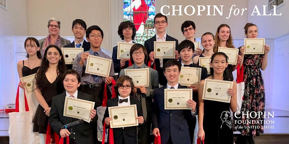 Chopin for All featuring Young Local Pianists