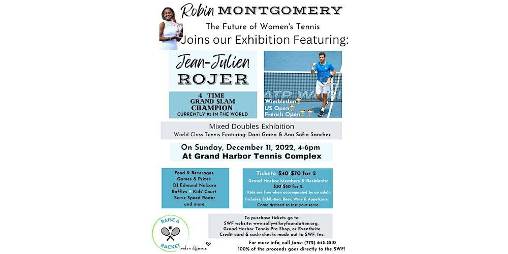 Sally Wilkey Foundation Exhibition & Tennis Clinic, Dec. 11, 2022