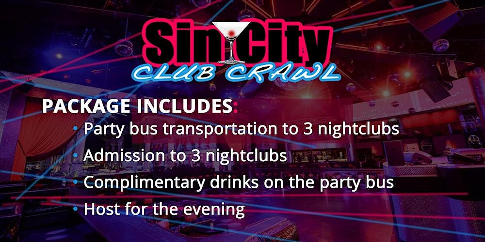 Sin City Club Crawl Packages