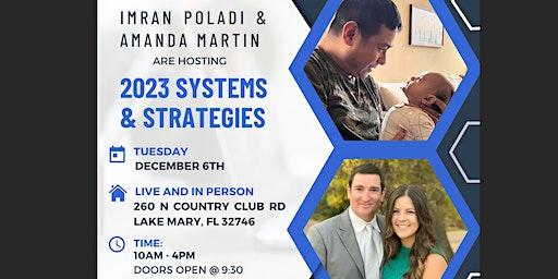 2023 Systems & Strategies - Imran Poladi & Amanda Martin