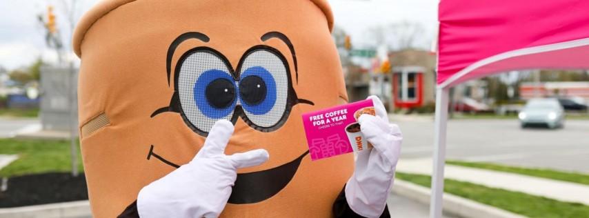 Dunkin' Celebrates Grand Opening in Seminole with Free Coffee for a Year Offer