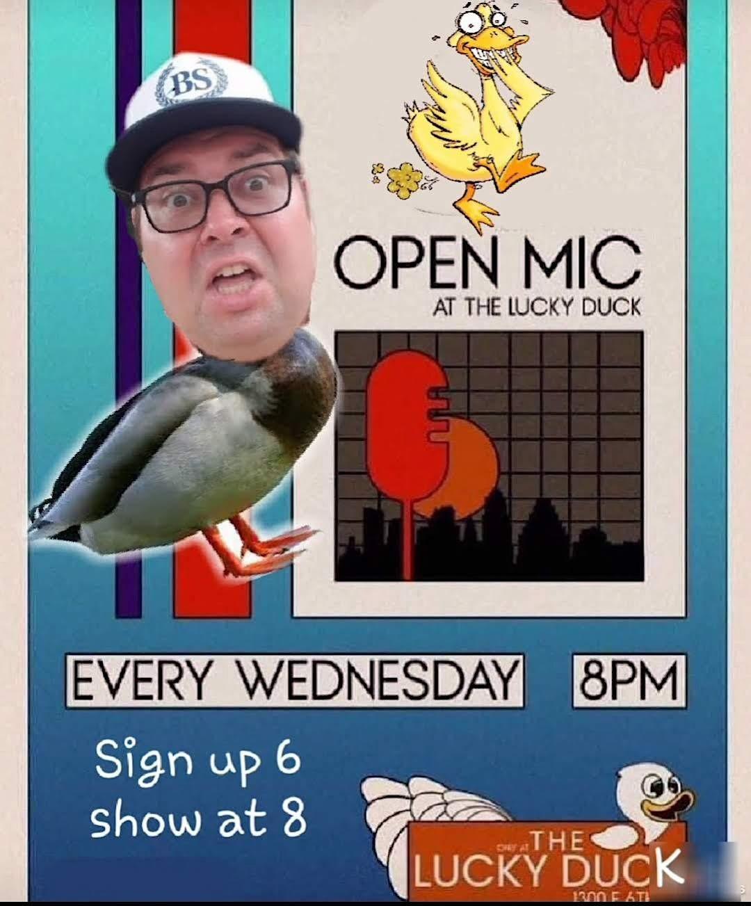 Lucky Duck Comedy Open Mic