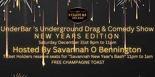 UnderBar's Drag And Comedy Show New Year's Edition