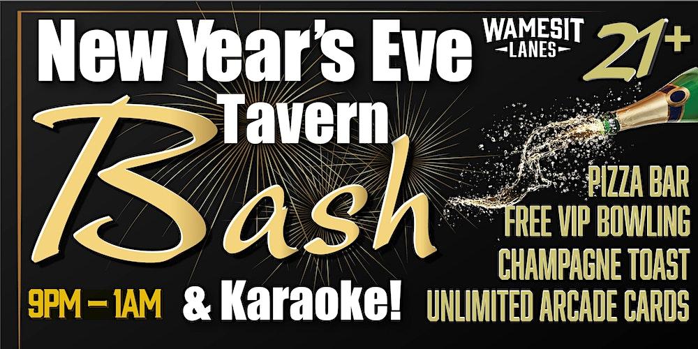 Wamesit Lanes New Year's Eve 21+ Bash & Karaoke