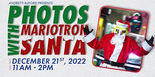 Photos with MarioTron Santa!