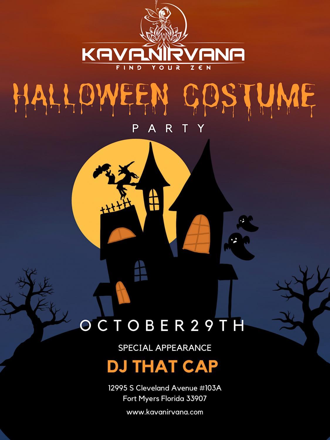 HALLOWEEN COSTUME PARTY
Sat Oct 29, 8:00 PM - Sun Oct 30, 1:00 AM
in 10 days