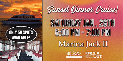 Sunset Dinner Cruise on the Marina Jack II