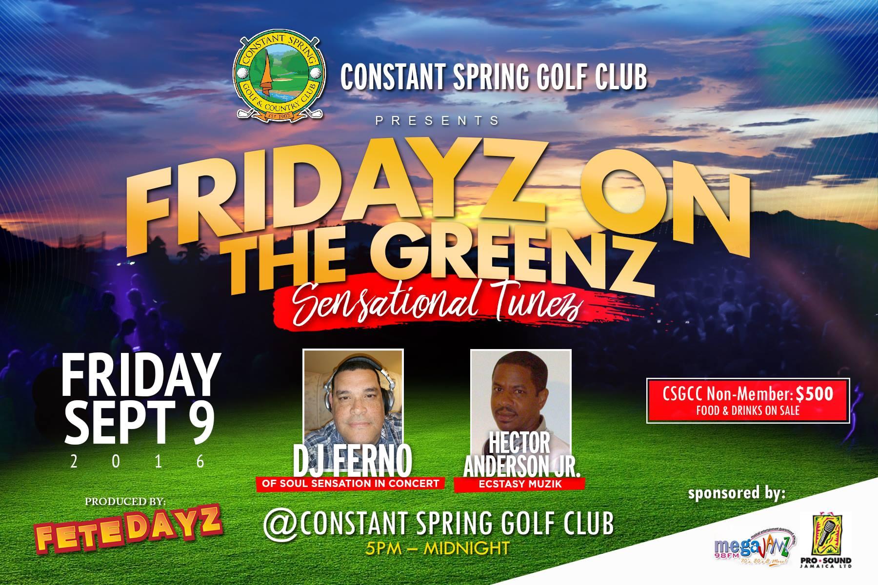 Fridayz On The Greenz - Sensational Tunes