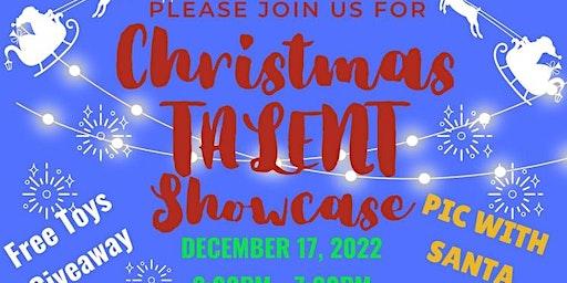 Christmas Talent Showcase & Gifts Giveaway
